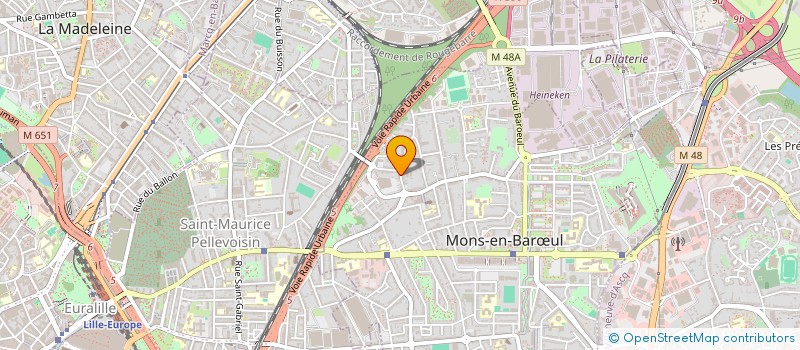 localisation de l'entreprise FRENCH FRIES PATATOES COMPANY  MONS-EN-BARUL