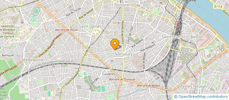 localisation de l'entreprise FRENCH GARCON COSMETIQUE à BORDEAUX