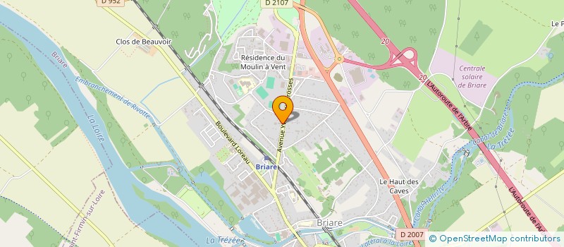localisation de l'entreprise FRENCH GARRISON à BRIARE