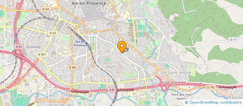 localisation de l'entreprise FRENCH GEEK MOVEMENT  AIX-EN-PROVENCE