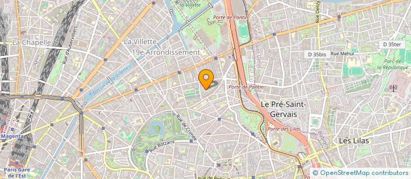 localisation de l'entreprise FRENCH GOOSE  PARIS