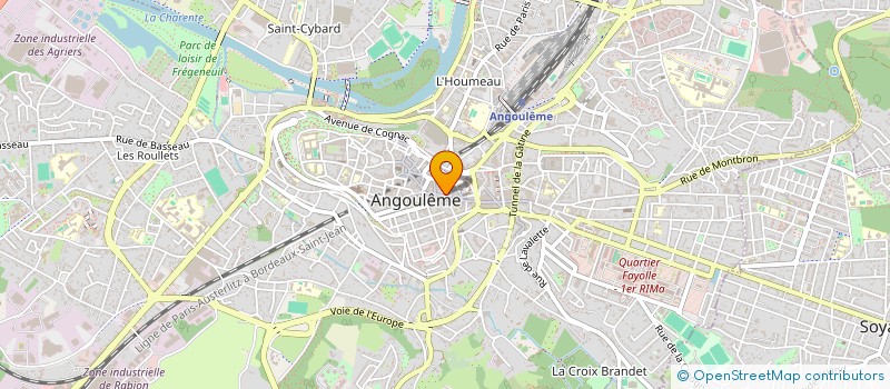 localisation de l'entreprise FRENCH GOURMET à ANGOULEME