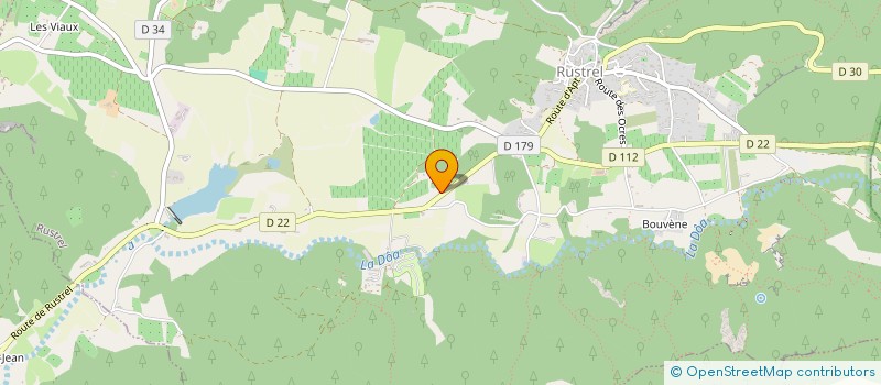 localisation de l'entreprise FRENCH HOST  RUSTREL