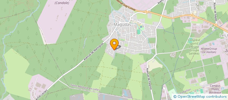 localisation de l'entreprise FRENCH HOUSE  SAINT-MEDARD-EN-JALLES