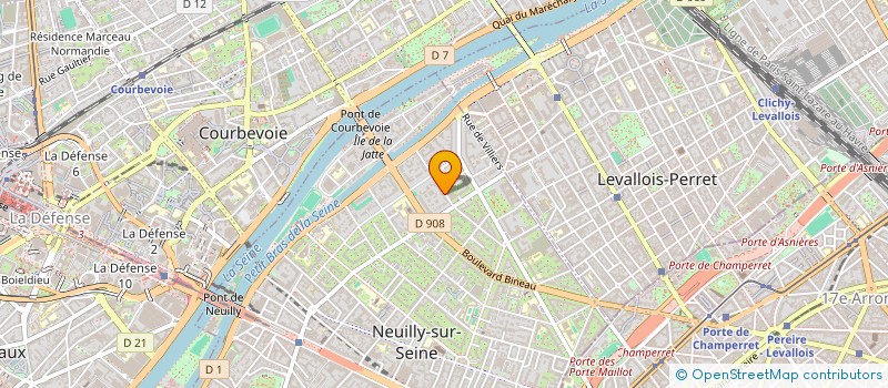localisation de l'entreprise FRENCH INTERNATIONAL HEALTH ORGANISATION (FIHO) à NEUILLY-SUR-SEINE
