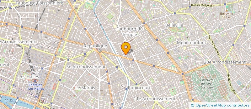 localisation de l'entreprise FRENCH KISS  PARIS