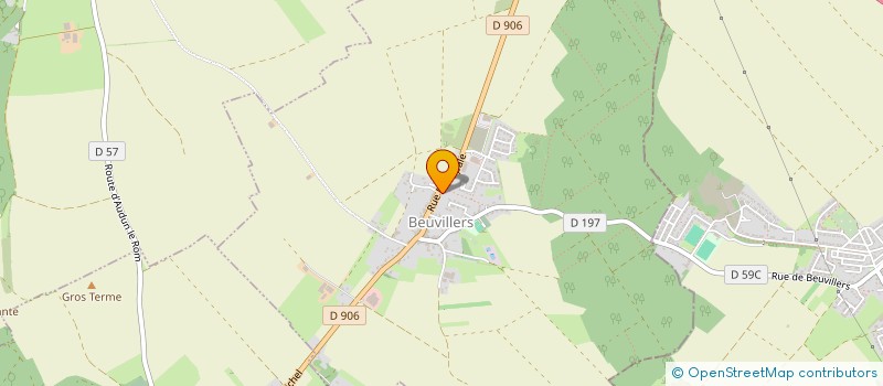 localisation de l'entreprise FRENCH LIVE GROUP  BEUVILLERS