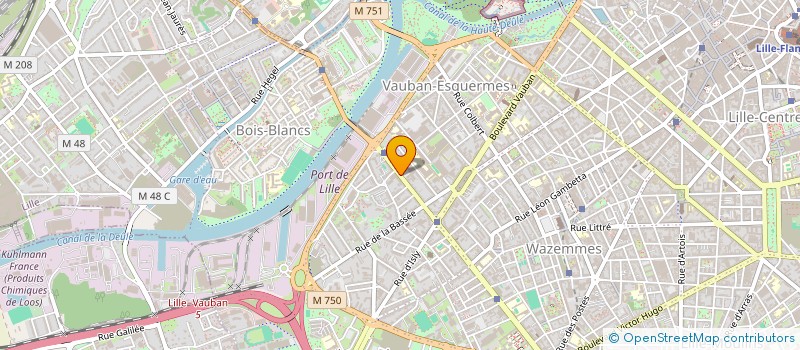 localisation de l'entreprise FRENCH LOCA-TION  LILLE