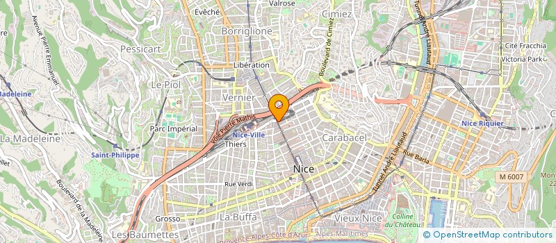 localisation de l'entreprise FRENCH MED'TOURS à NICE