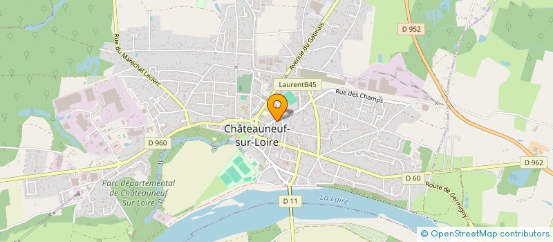 localisation de l'entreprise FRENCH.MINDED à CHATEAUNEUF-SUR-LOIRE