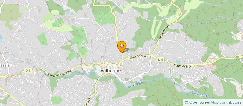 localisation de l'entreprise FRENCH MORTGAGE XPRESS à VALBONNE