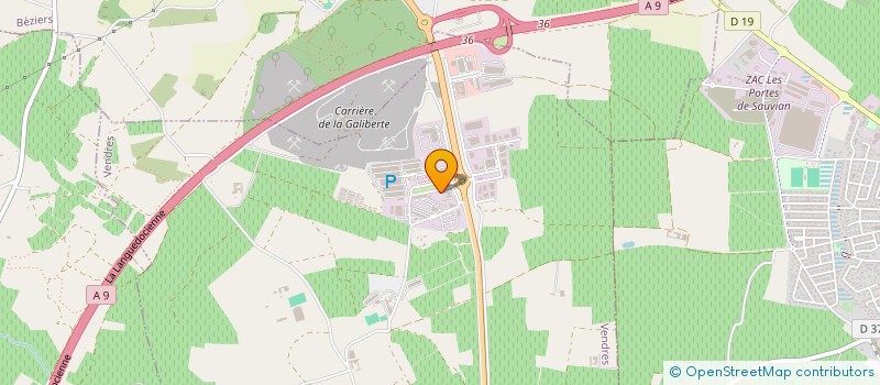 localisation de l'entreprise FRENCH MOTORS  VENDRES