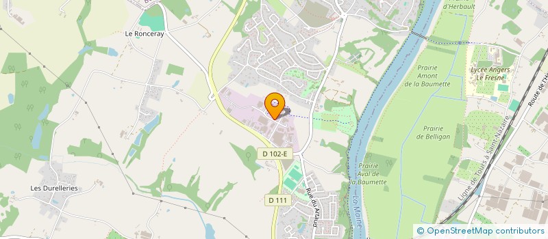 localisation de l'entreprise FRENCH PADDLES FACTORY  BOUCHEMAINE