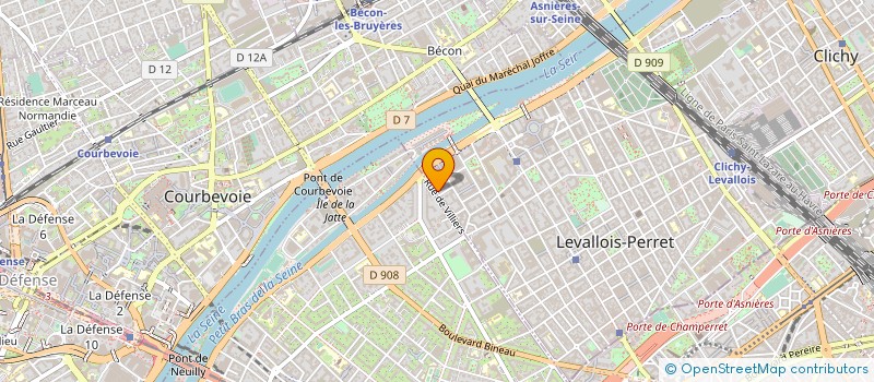 localisation de l'entreprise FRENCH PARTY ORGANIZATION à LEVALLOIS-PERRET