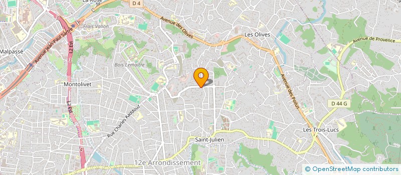 localisation de l'entreprise FRENCH PAYSAGES à MARSEILLE