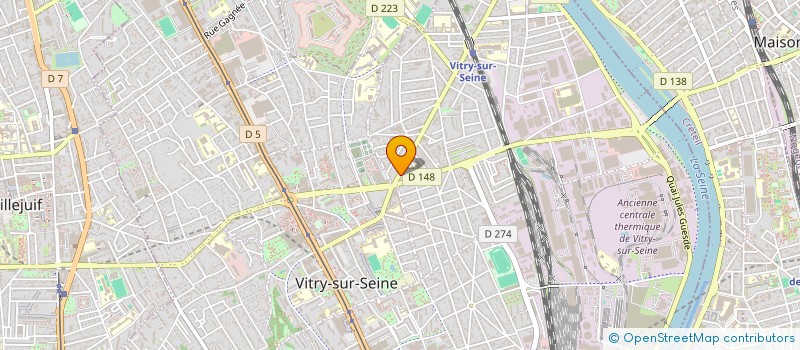 localisation de l'entreprise FRENCH PERMIS VITRY à VITRY-SUR-SEINE