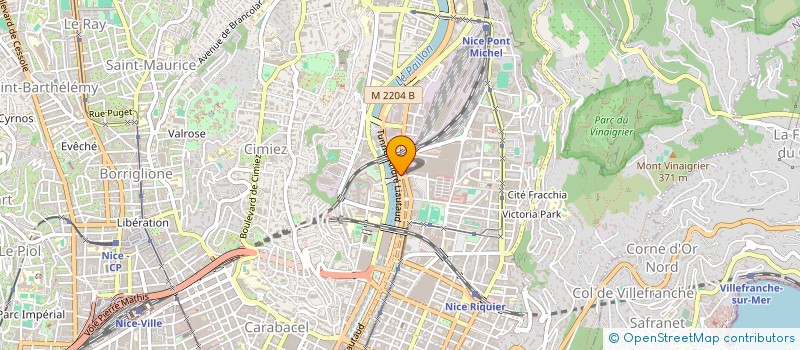 localisation de l'entreprise FRENCH PHYSICAL LITERACY ASSOCIATION  NICE