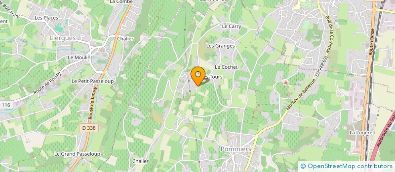 localisation de l'entreprise FRENCH PLATINUM à POMMIERS