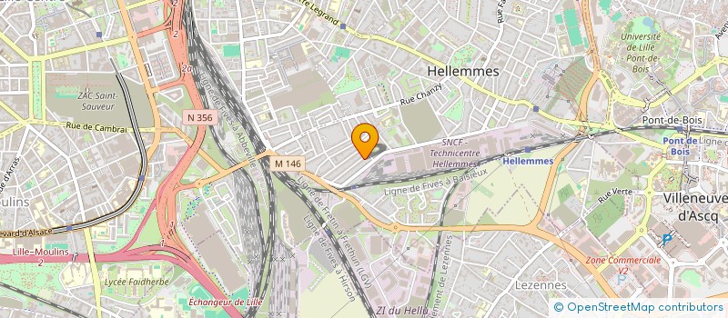 localisation de l'entreprise FRENCH PURINE CLUB à LILLE
