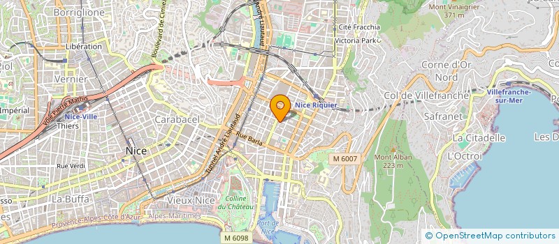 localisation de l'entreprise FRENCH RIVIERA CARS à NICE