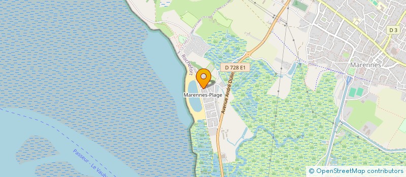 localisation de l'entreprise FRENCH RIVIERA CONSULTING  MARENNES-HIERS-BROUAGE