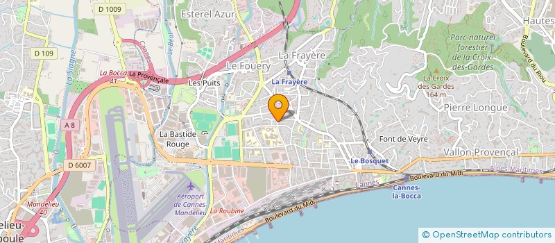 localisation de l'entreprise FRENCH-RIVIERATURF  CANNES