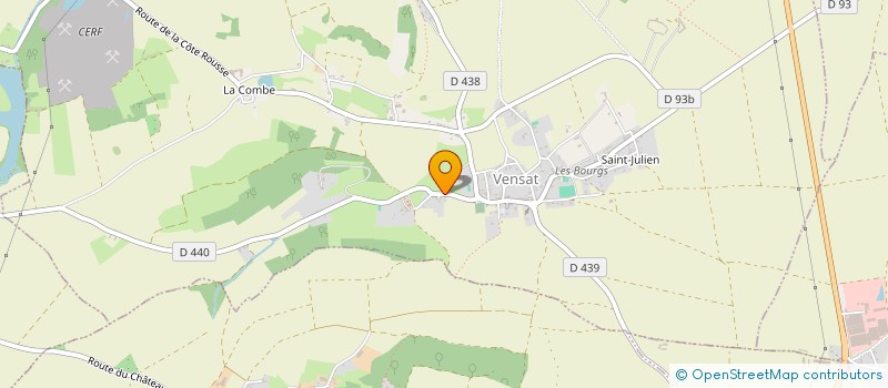 localisation de l'entreprise FRENCH SAFE  VENSAT