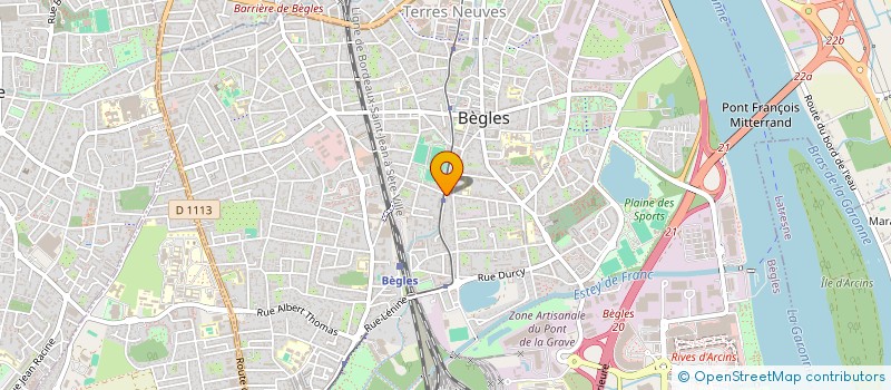 localisation de l'entreprise FRENCH SELECT à BEGLES