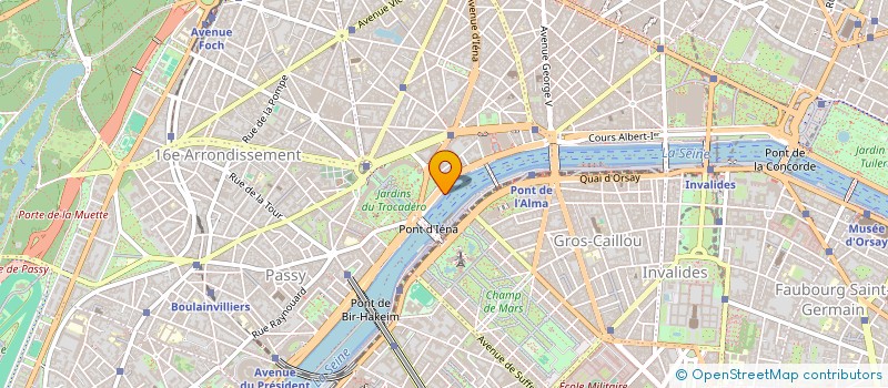 localisation de l'entreprise FRENCH SIGNATURE TRAVEL & EVENTS  PARIS