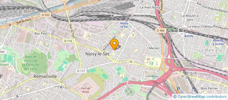 localisation de l'entreprise FRENCH SOUL FOOD à NOISY-LE-SEC