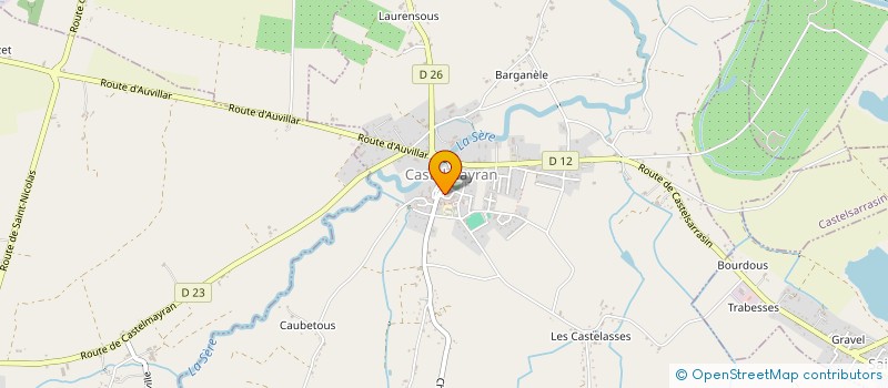 localisation de l'entreprise FRENCH STARS AGENCY  CASTELMAYRAN