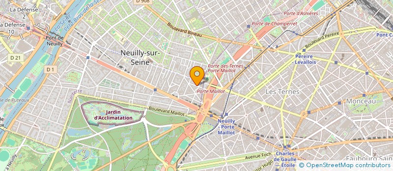 localisation de l'entreprise FRENCH STYLE PRODUCTIONS(PARIS) à NEUILLY-SUR-SEINE