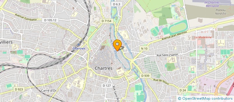 localisation de l'entreprise FRENCH TRULY à CHARTRES