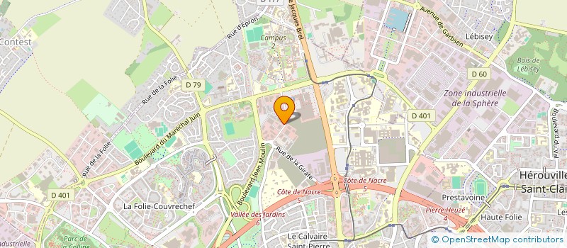 localisation de l'entreprise FRENCH VINTNERS à CAEN