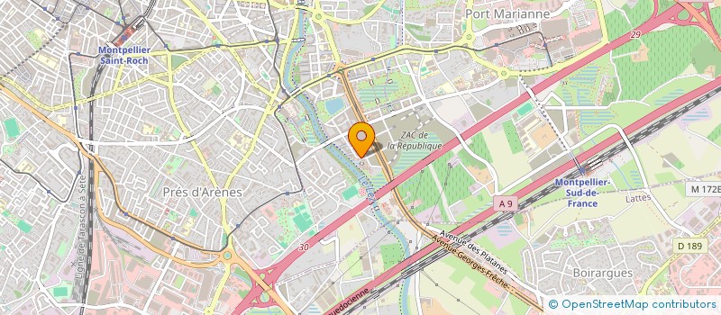 localisation de l'entreprise FRENCHIE ATELIER  LAVERUNE