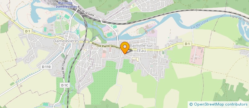 localisation de l'entreprise FRENCHIIZ  BLAINVILLE-SUR-L'EAU