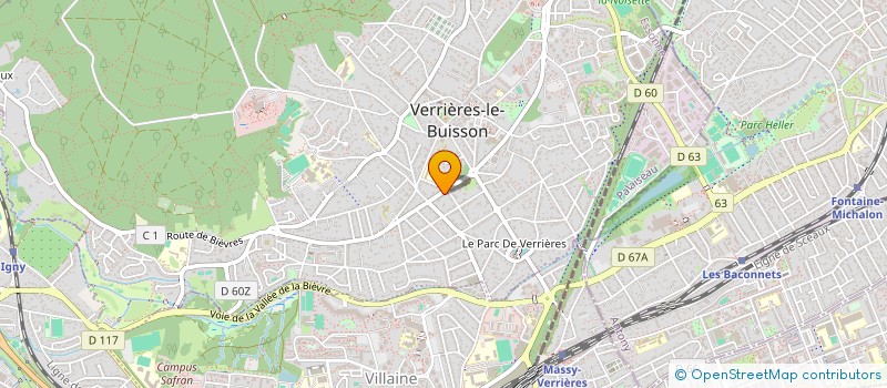 localisation de l'entreprise FRENCHINEERS à VERRIERES-LE-BUISSON