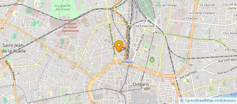 localisation de l'entreprise FRENCHOP à ORLEANS