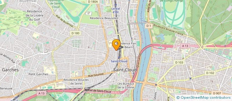 localisation de l'entreprise FRENCHPRODUIT à SAINT-CLOUD