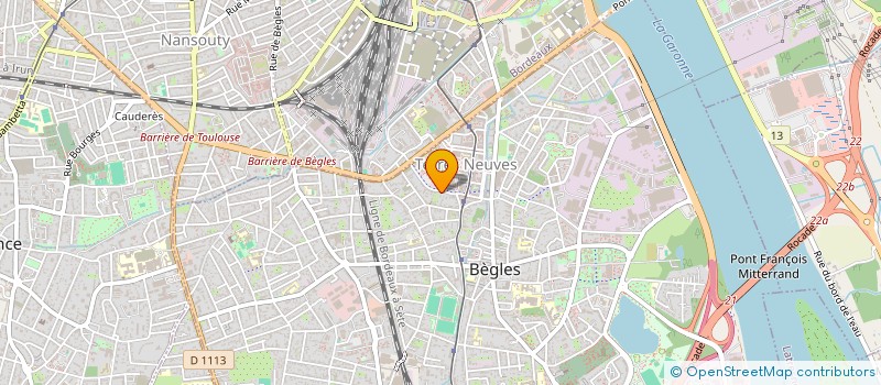 localisation de l'entreprise FRENCHTECH BORDEAUX à BEGLES