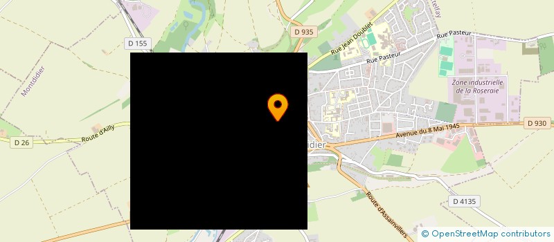 localisation de l'entreprise FRENCHY BARBER  MONTDIDIER