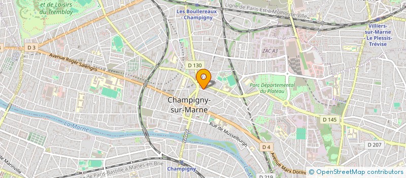localisation de l'entreprise FRENCHY KUMA à CHAMPIGNY-SUR-MARNE