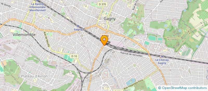 localisation de l'entreprise FRENCHY PIZZA & TACOS  GAGNY