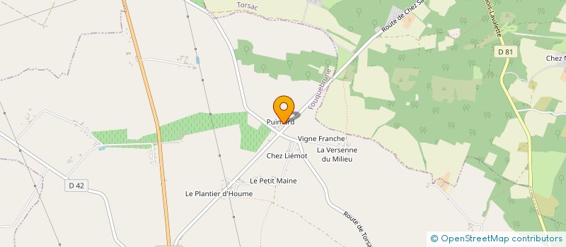 localisation de l'entreprise FRENE MORT à FOUQUEBRUNE