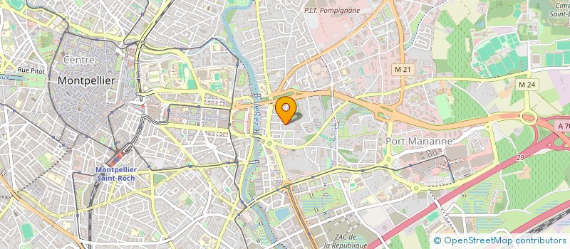 localisation de l'entreprise FRENE (RESEAU FRANCAIS D'EDUCATION A LA NATURE ET A L'ENVIRONNEMENT) à MONTPELLIER