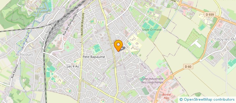 localisation de l'entreprise FRENE TRAVAUX à ARRAS