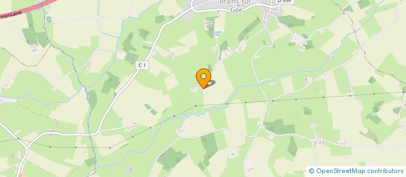 localisation de l'entreprise FRENELOC  BRAINS SUR GEE