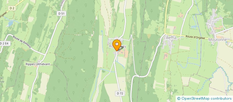 localisation de l'entreprise FRENES NRJ  ROTHONAY