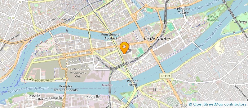 localisation de l'entreprise FRENESIE RESIDENCY  NANTES