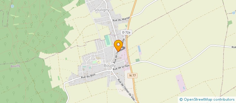 localisation de l'entreprise FRENGH ART GROUP  BOUILLY